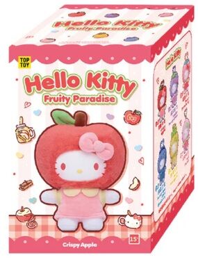 Hello Kitty Fruity Paradise Blind Box Plush Keychain NWT